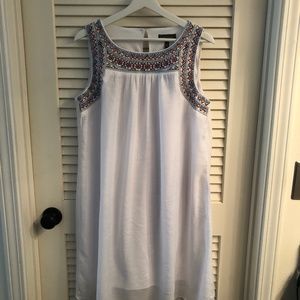 Luxology White Tank Dress Size Medium